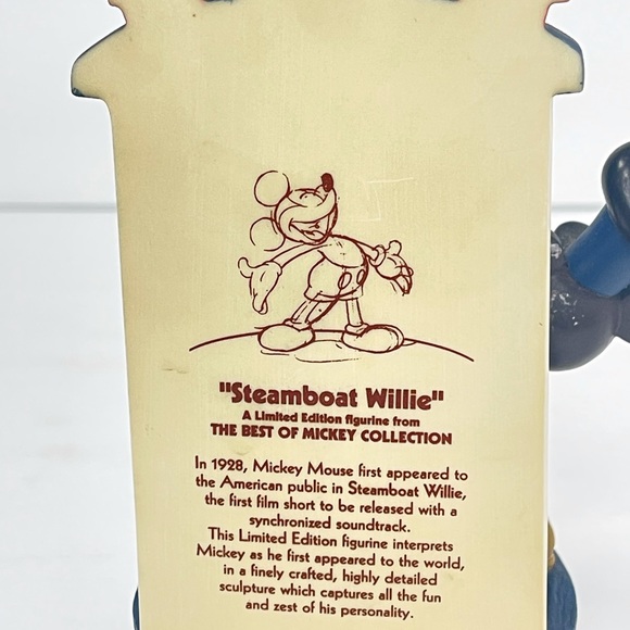 Vintage Mickey Mouse Collection Steamboat Willie - Picture 2 of 8